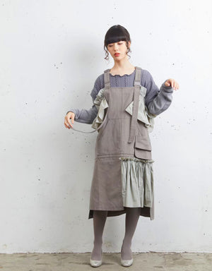 SI20V005 Ground Suspender Dress