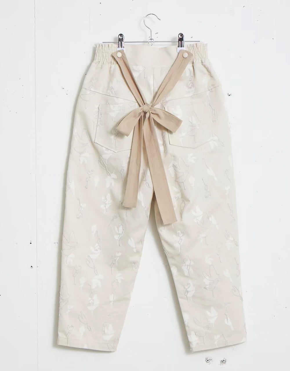 SI21V0019 Flower Shadow  Pants