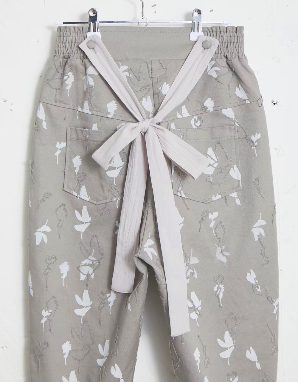 SI21V0019 Flower Shadow  Pants