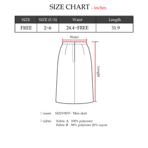 SI21V0033 Miss skirt