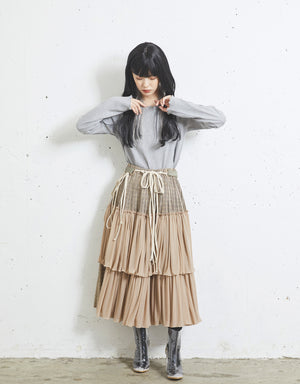 SI21V0067 Sound Wave Skirt